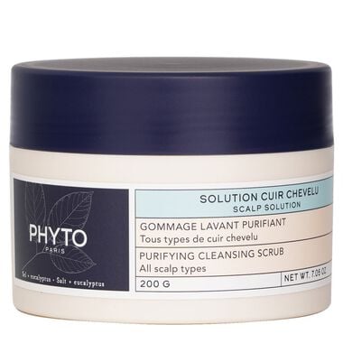 faces scalp solution purifying cleansing scrub