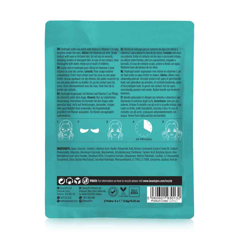 beauty pro retinol under eye mask patch3 pairs