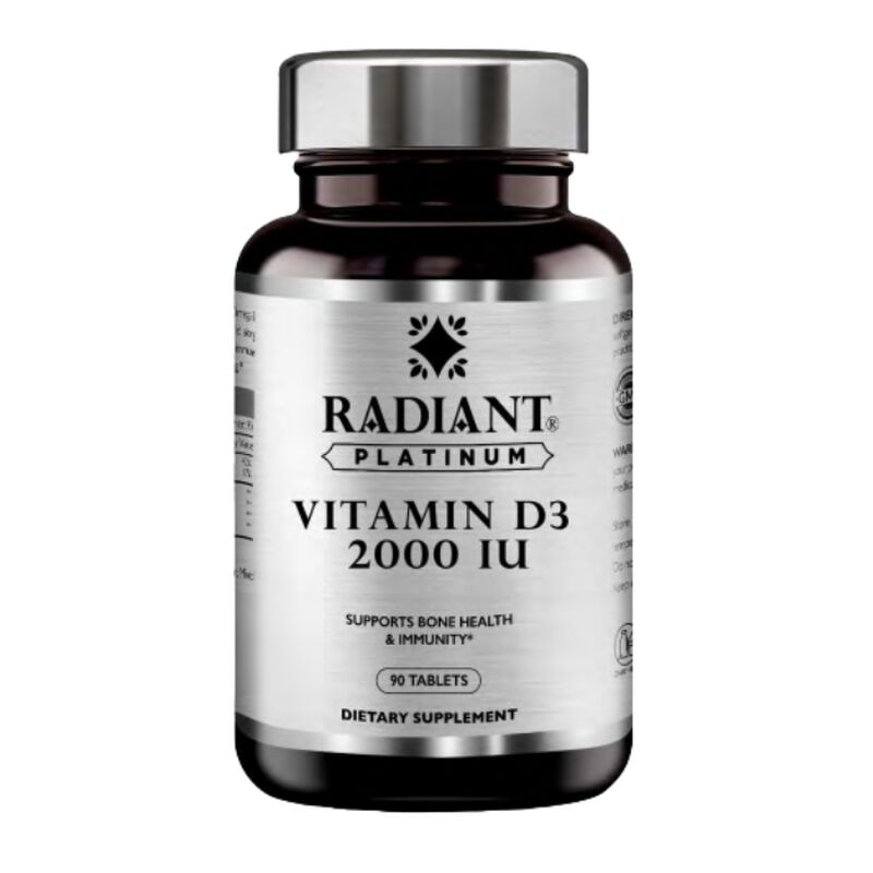 radiant platinum vitamin d3 2000 iu