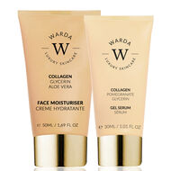 SKIN LIFTER BOOST COLLAGEN MOISTURISER 50ml + SKIN LIFTER BOOST COLLAGEN GEL SERUM 30ml faces skin lifter boost collagen moisturiser 50ml skin lifter boost collagen gel serum 30ml