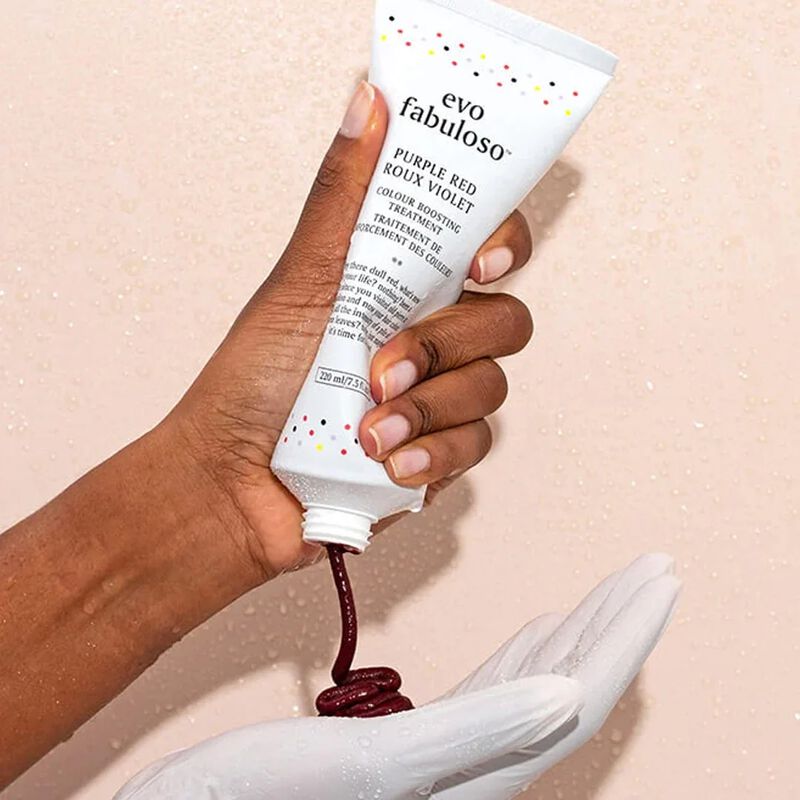 evo fabuloso red colour depositing conditioner