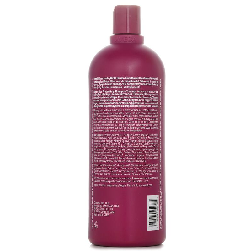 aveda color control shampoo rich