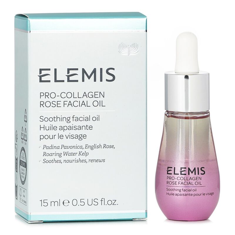 elemis procollagen rose facial oil