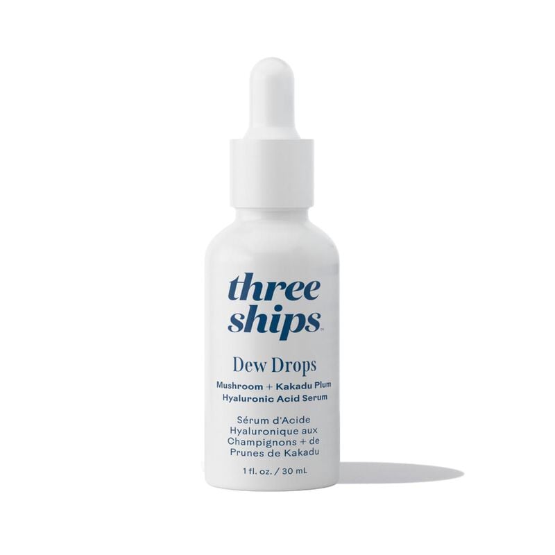 three ships dew drops mushroom hyaluronic acid plus vitamin c serum