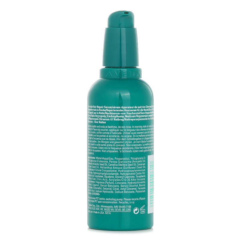 aveda سيرم تعزيز الإصلاح النباتي ليلاً