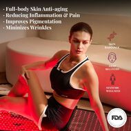 faces red light therapy full body sleeping mat