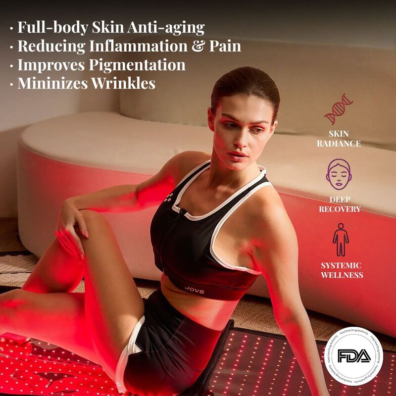 jovs red light therapy full body sleeping mat