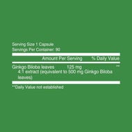 faces gingko biloba 125 mg capsules