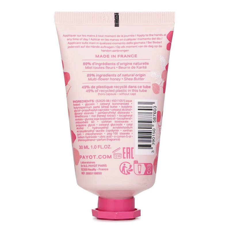 payot rituel douceur velvety nourishing hand cream