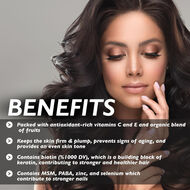 faces hair  skin   nails  biotin  vitamins and antioxidants for healthy growth