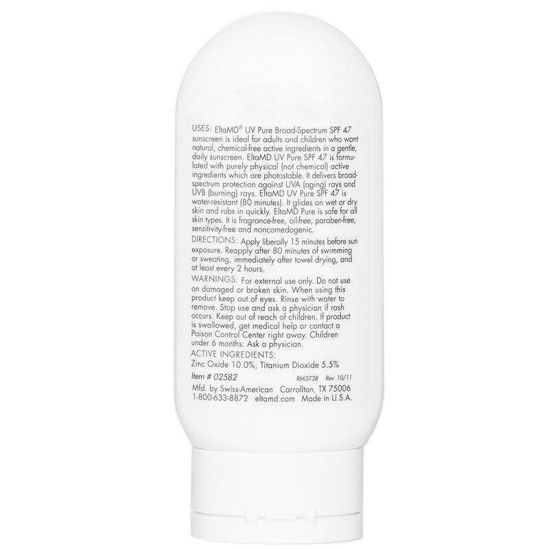 إلتا إم دي كريم واقي من الشمس مقاوم للماء للوجه والجسم اس بي اف 47