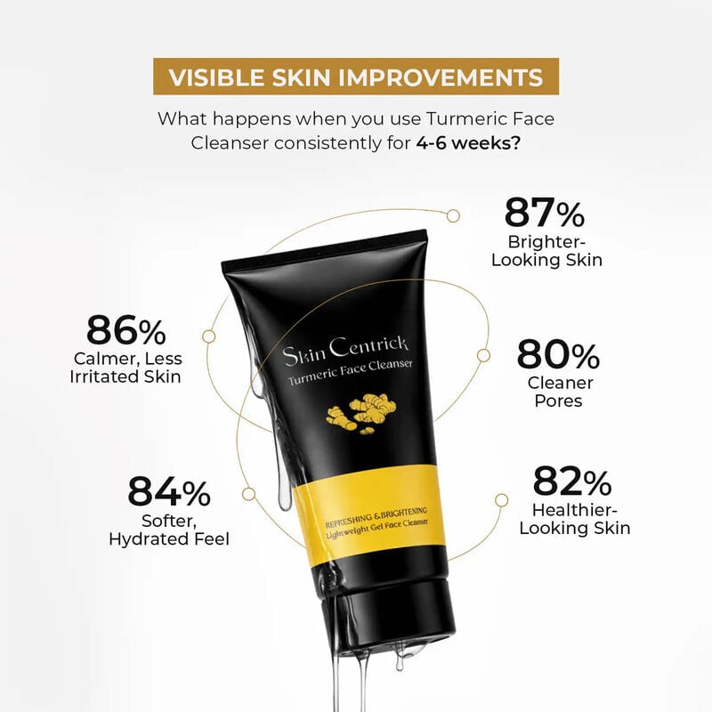 skin centrick غسول الوجه بالكركم