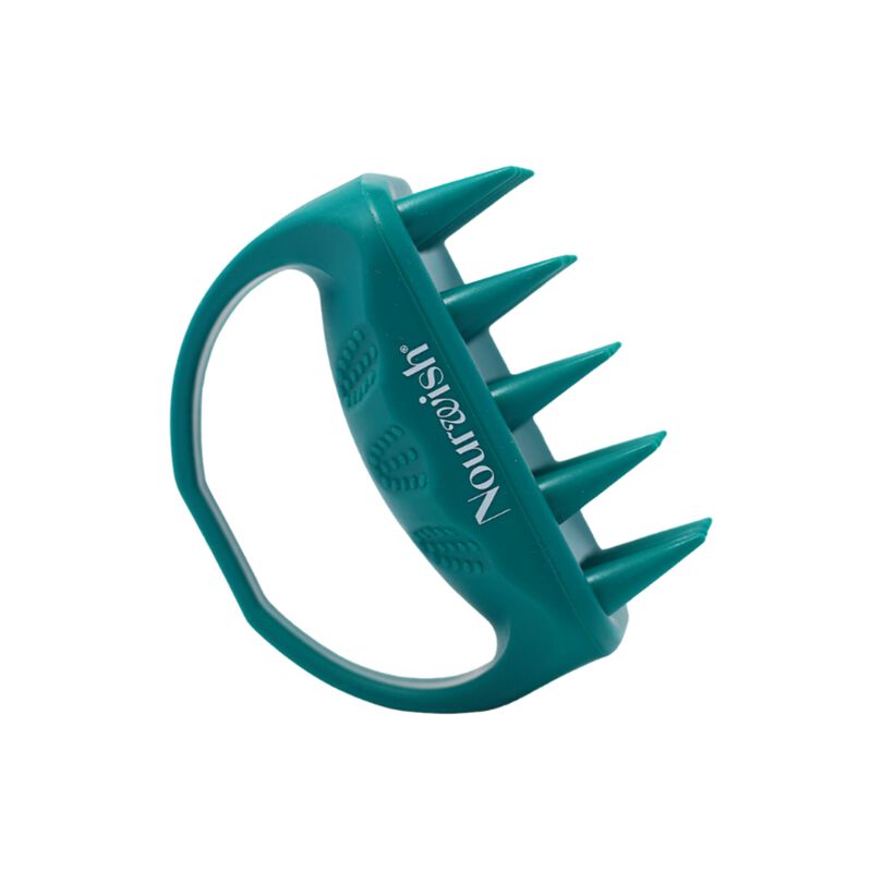 nourwish scalp massager & shampoo brush