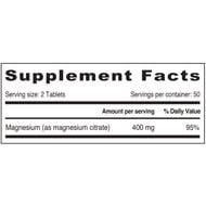 faces أقراص سترات المغنيسيوم