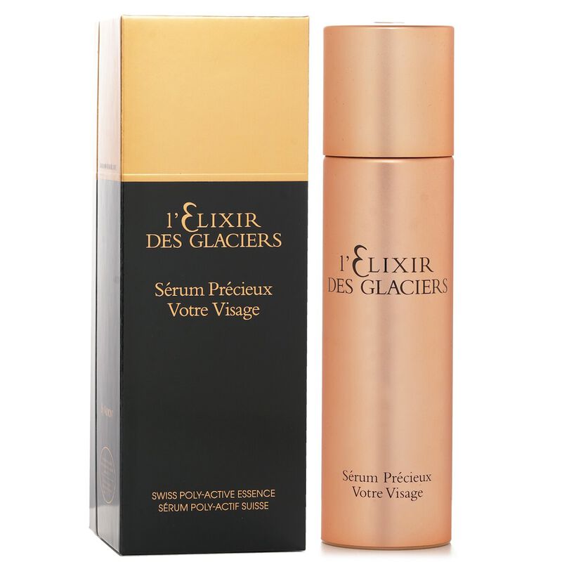 valmont elixir des glaciers serum precieux votre visage  swiss polyactive essence