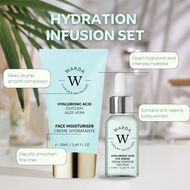 SKIN HYDRATION BOOST HYALURONIC ACID MOISTURISER 50ml + SKIN HYDRATION BOOST HYALURONIC ACID EYE SERUM 15ml faces skin hydration boost hyaluronic acid moisturiser 50ml skin hydration boost hyaluronic acid eye serum 15ml