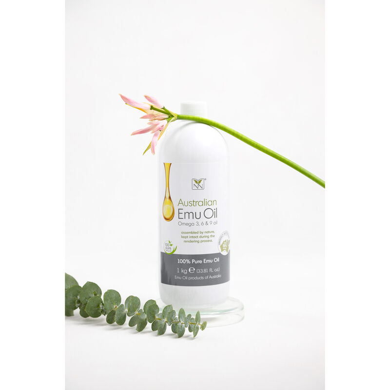 y not natural 100% pure unscented australian emu oil for skin