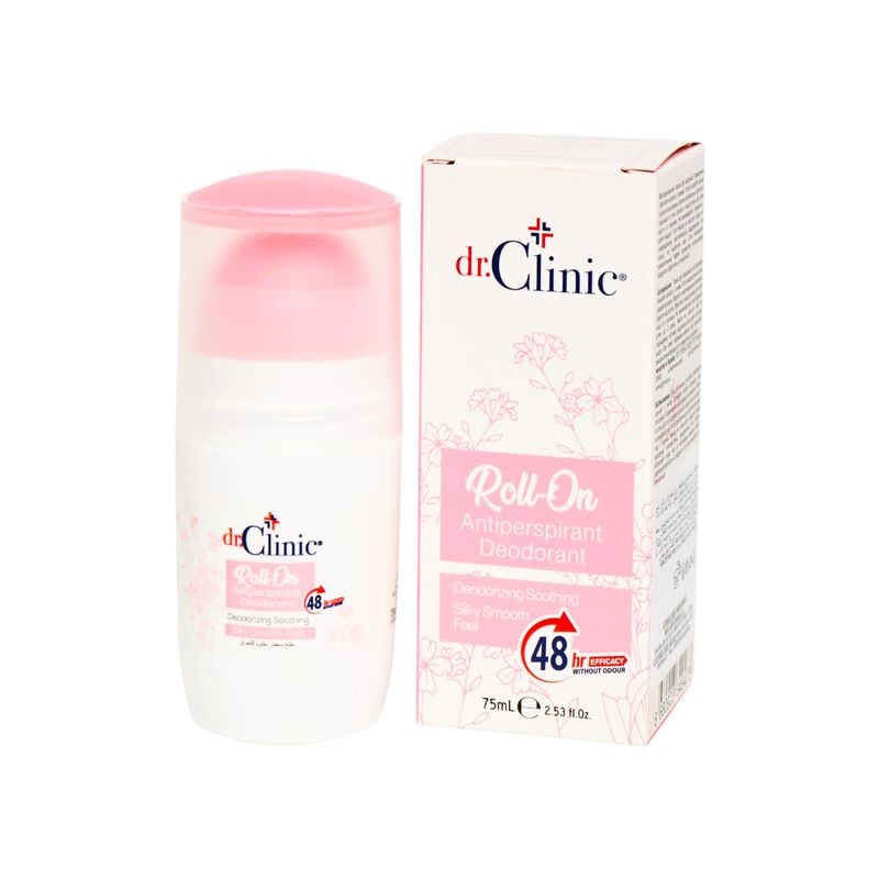dr. clinic rollon antiperspirant deodorant &ndash; powder scent