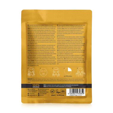 faces hyaluronic acid gold foil mask