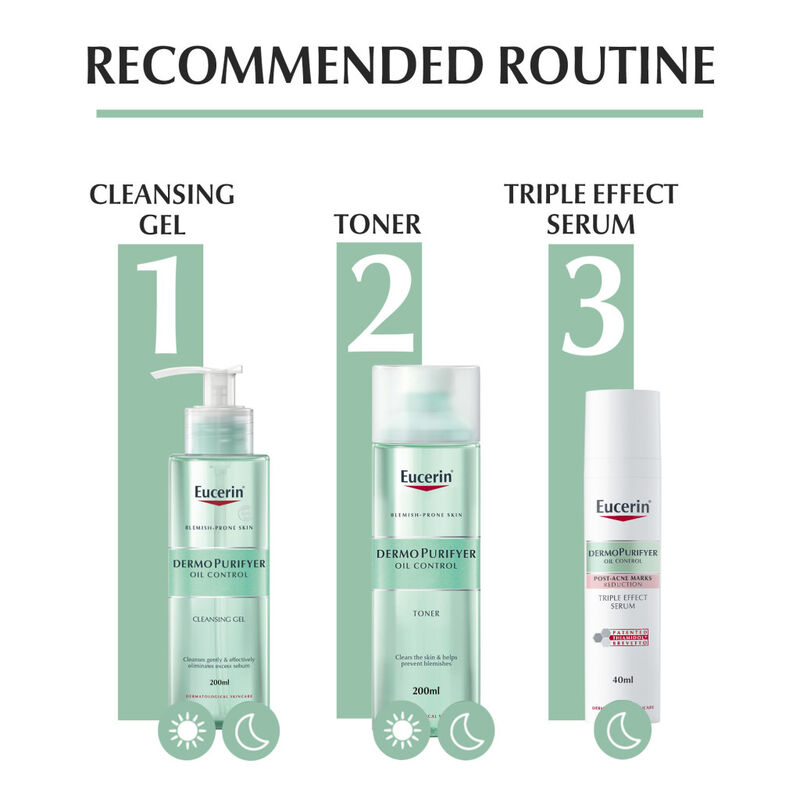 eucerin dermo purifyer oil control cleansing gel