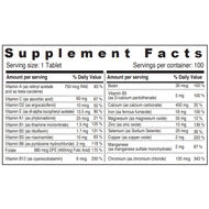 faces nutrition a to z women s multivitamin