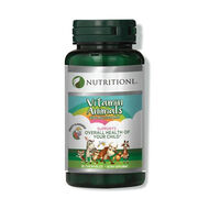 faces vitamin animals kids chew tabs