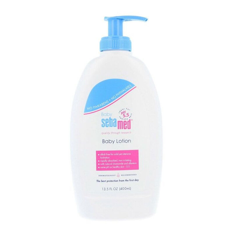sebamed baby lotion with pump