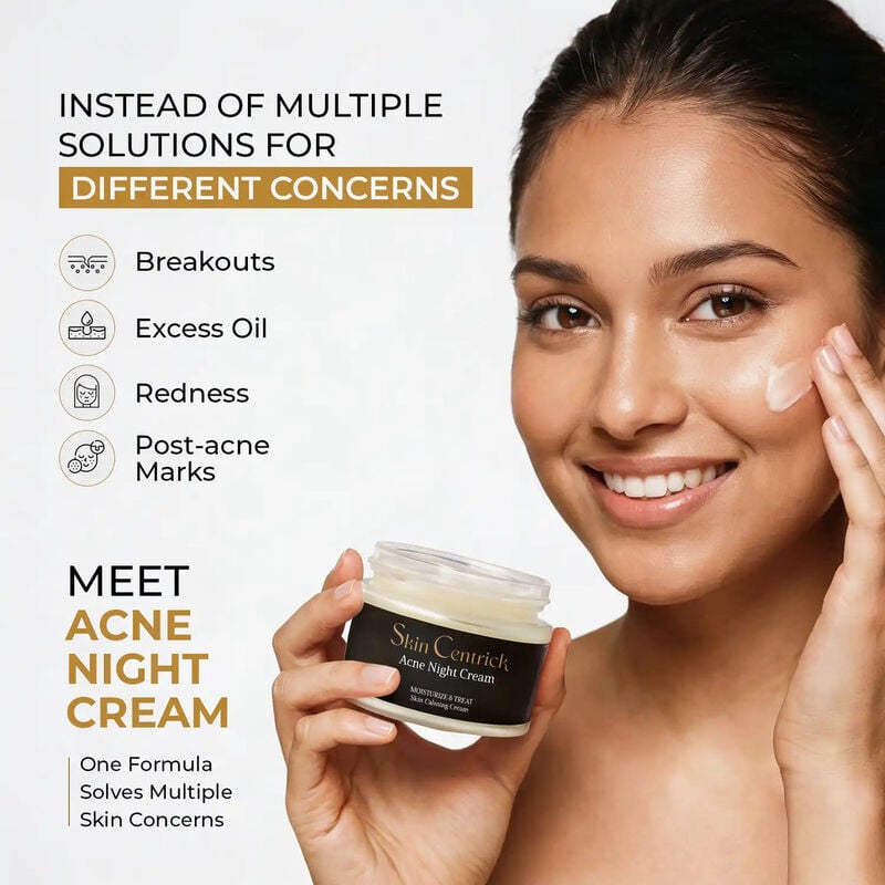 skin centrick acne night cream