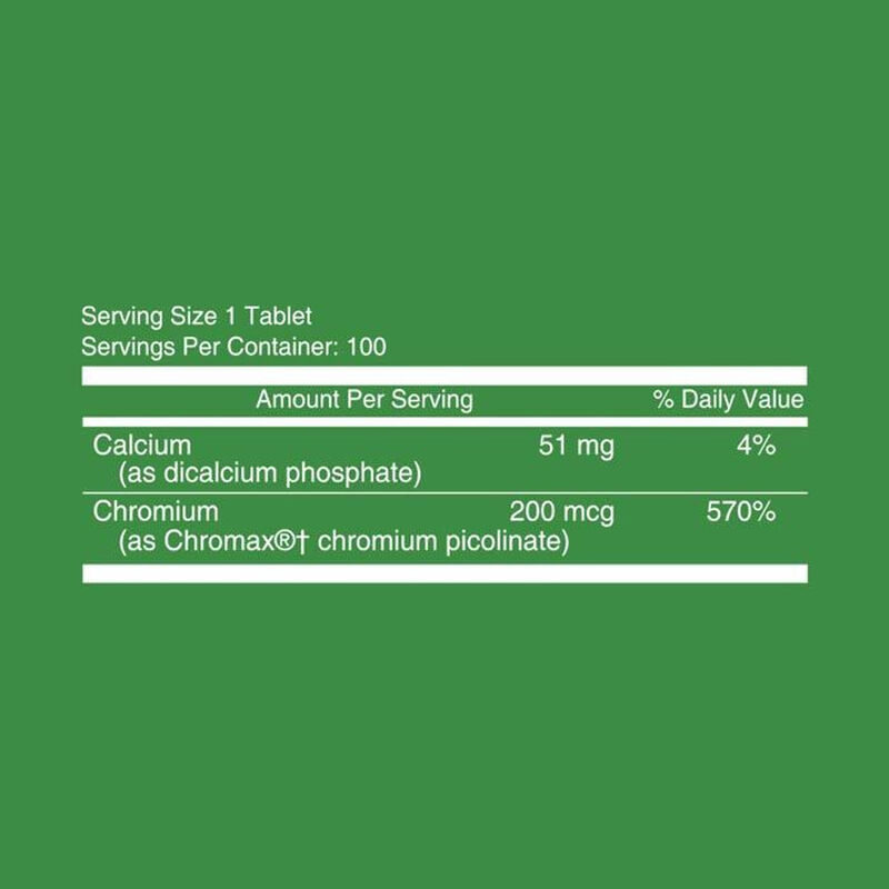 نوتريشونل أقراص كروميوم بيكولينات 200 ميكروغرام