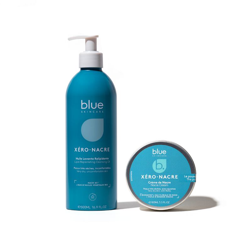 blue skincare skin comfort duo