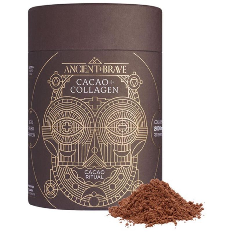 ancient + brave cacao + collagen