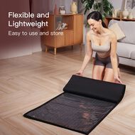 Red and Infrared Light Therapy Mat faces red and infrared light therapy mat