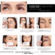 Lash Lift Kit faces lash lift kit