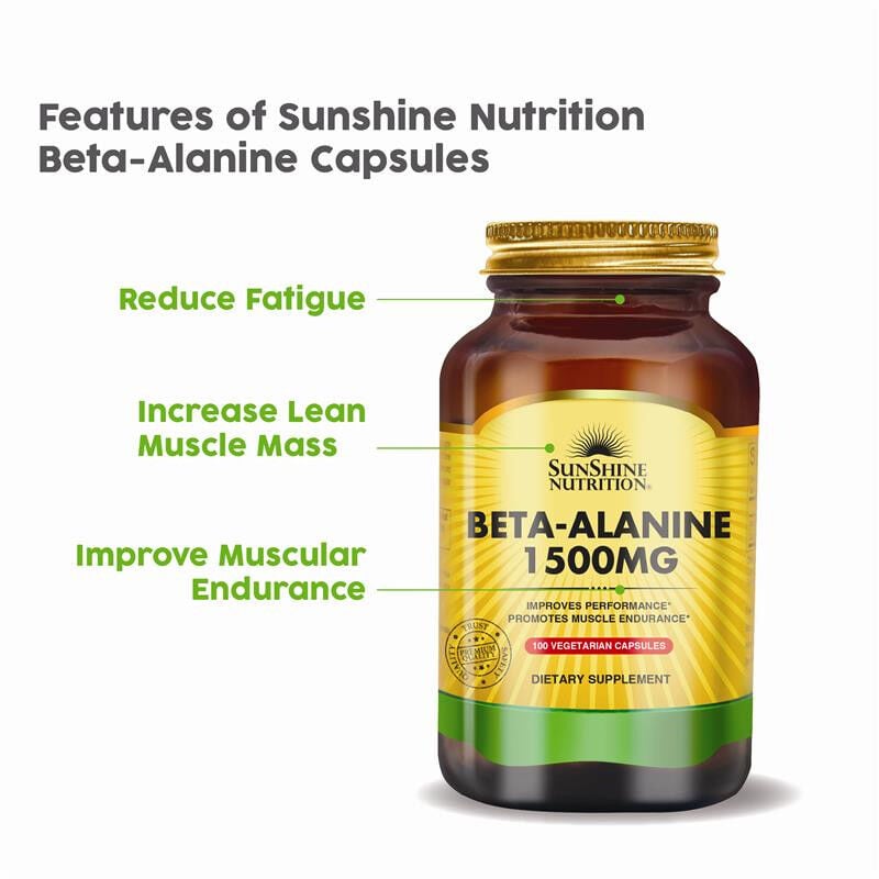 sunshine nutrition betaalanine vcapsule 100s