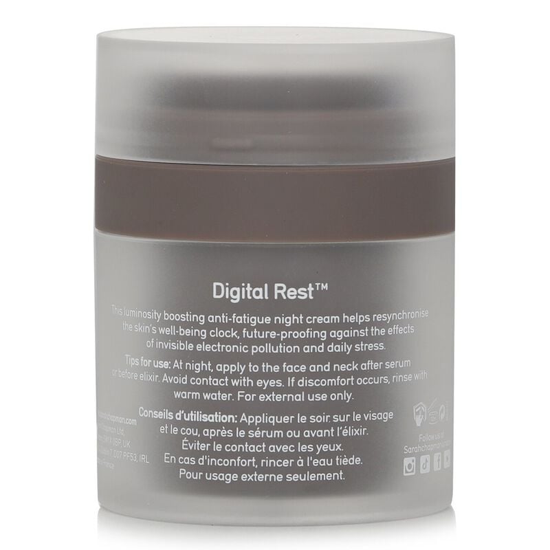 sarahchapman digital rest night cream