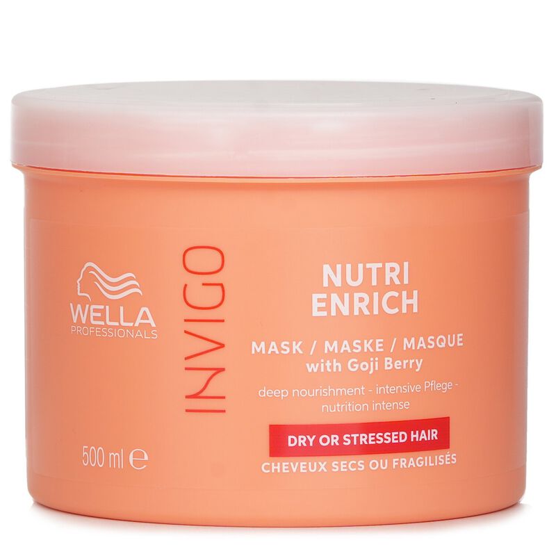 wella professionals invigo nutri enrich mask with goji berry dry or stressed hair