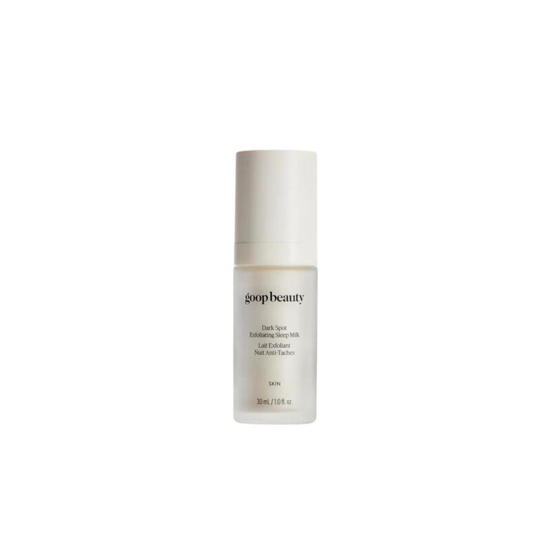 goop dark spot exfoliating sleep milk