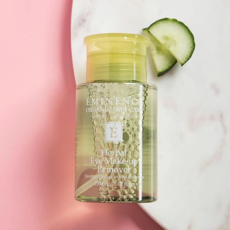 eminence organic skin care herbal eye makeup remover