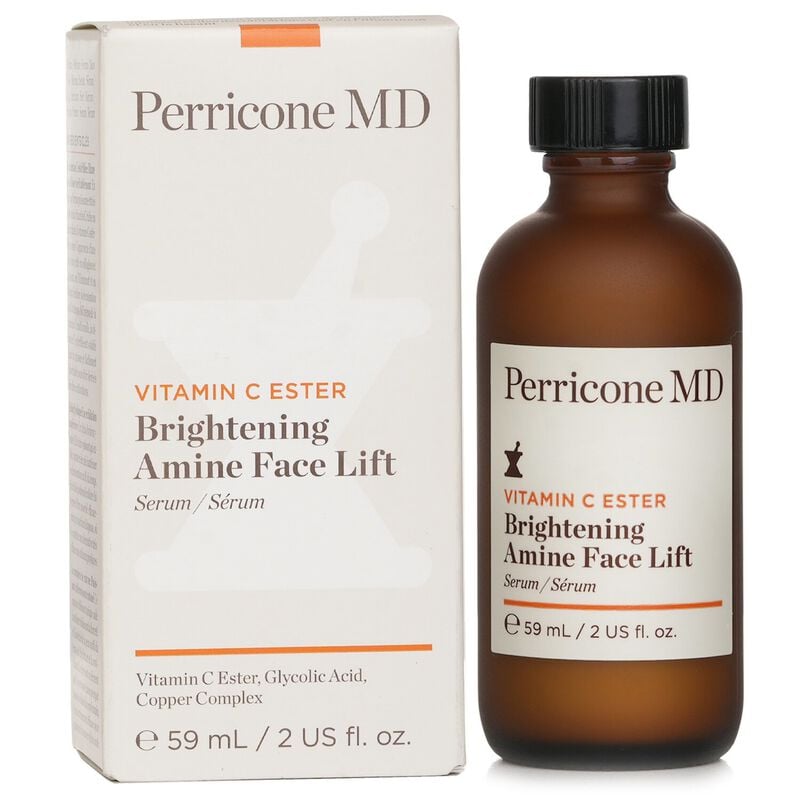 perricone md vitamin c ester brightening amine face lift