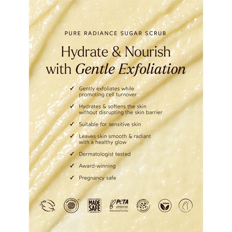 ترو بوتانيكلز مقشر بالسكر بيور راديينس