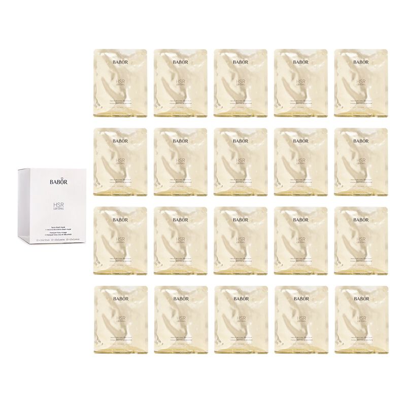 babor قناع الوجه المشدد قناع الرقبة والصدر