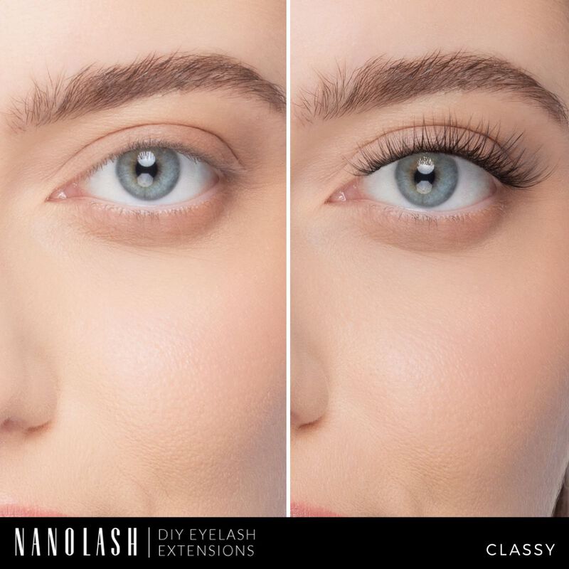 nanolash diy eyelash extensions starter kit classy