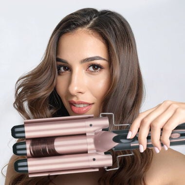 مكواة تجعيد الشعر السحرية 5 في 1 faces مكواة تجعيد الشعر السحرية 5 في 1