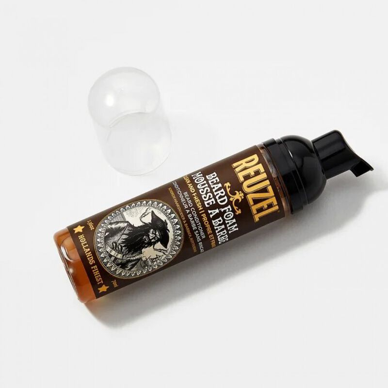 reuzel clean & fresh beard foam