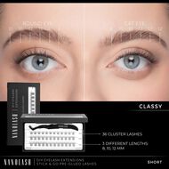 DIY Stick & Go Pre-glued Lashes Classy Long faces diy stick go pre glued lashes classy long