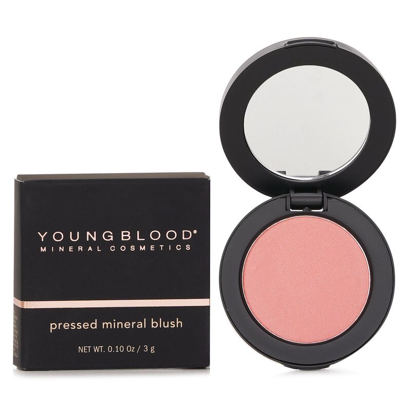 youngblood pressed mineral blush  blossom