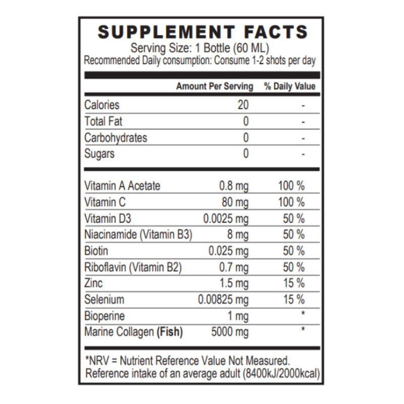 sunshine شراب كولاجين بنكهة الحمضيات