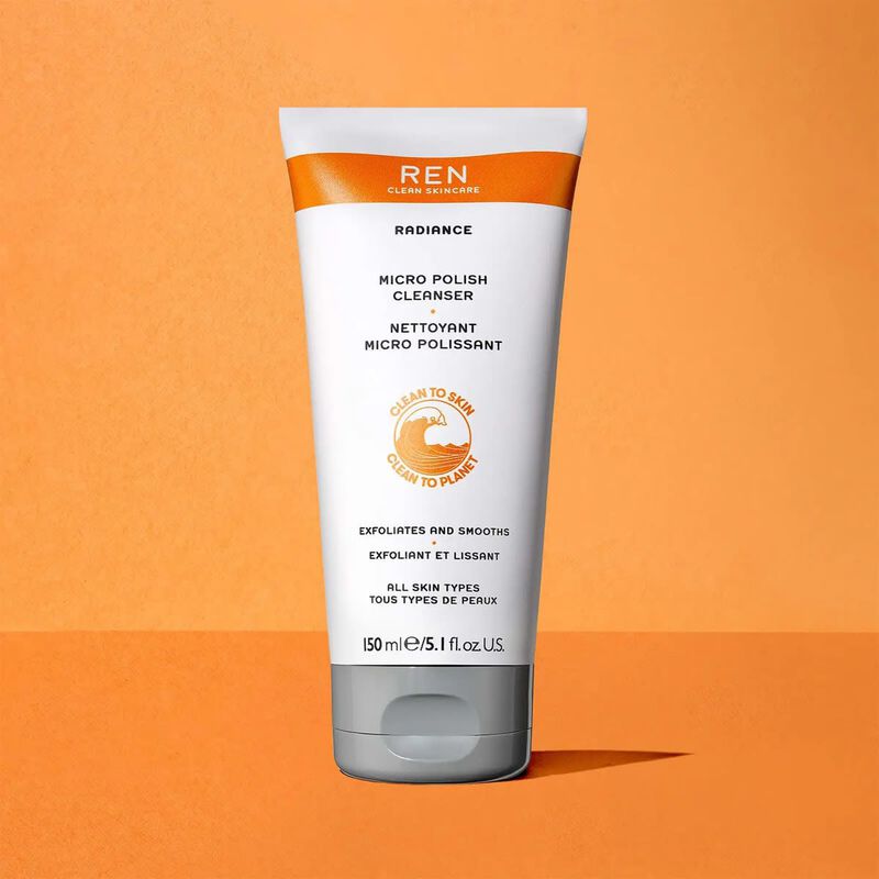 ren micro polish cleanser