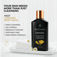 Turmeric Body Wash faces turmeric body wash