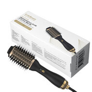 ALL IN ONE PROFESSIONAL HAIR Styling BRUSH faces all in one professional hair styling brush